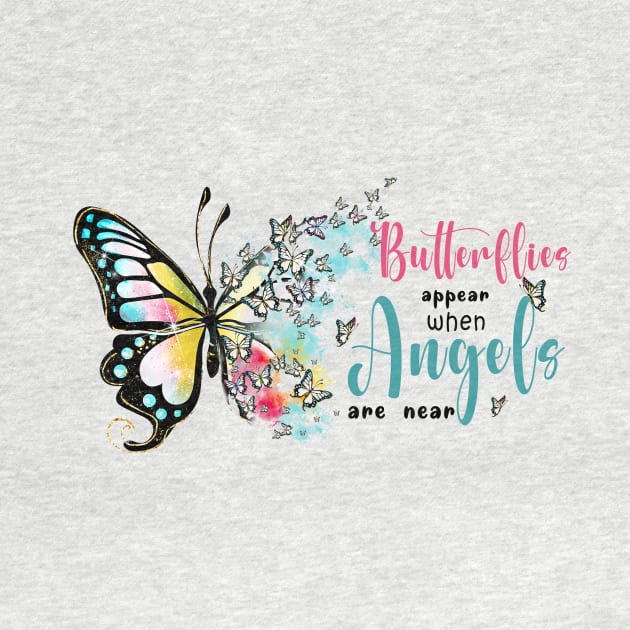 Butterflies appear when Angels are near by bellofraya